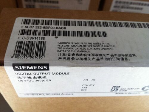 西门子6ES7322-8BF00-0AB0西门子数字量输入模块6ES73228BF000AB0