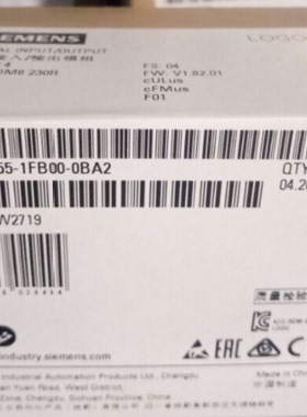西门子1P6ED1055-1FB00-0BA2全新数字量扩展模块6ED10551FB000BA2