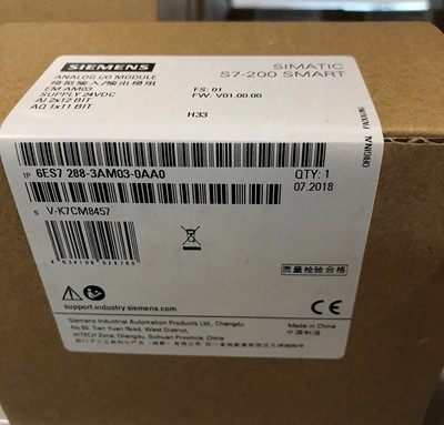 原装1P6ES7288-3AM03-0AA0模拟量输入/输出模块6ES72883AM030AA0