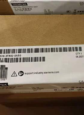 西门子6ES7516-3FN02-0AB0全新S7-1500 CPU现货6ES75163FN020AB0