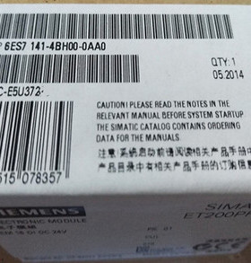 西门子1P6ES7141-4BH00-0AA0全新PRO 的电子模块6ES71414BH000AA0