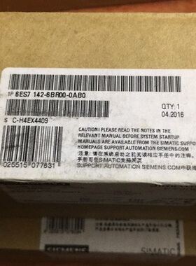 西门子1P6ES7142-6BR00-0AB0全新8DO DC 24 V/2A6ES71426BR000AB0