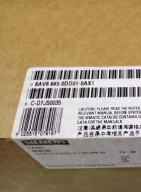 6AV6645-0DD01-0AX1原装无线以太网PROFINET通讯6AV66450DD010AX1