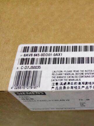 西门子1P6AV6645-0DD01-0AX1全新正品键控+触摸6AV66450DD010AX1