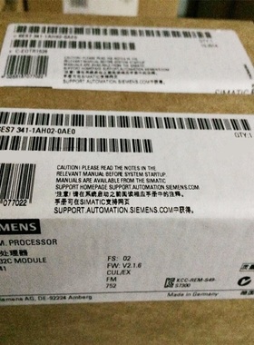 6ES7341-1AH02-1BH02-1CH02-0AE0通信处理器6ES73411AH020AE0现货
