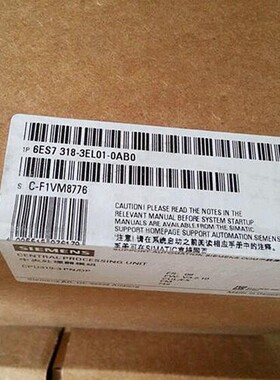 西门子6ES7318-3FL01-0AB0西门子CPU6ES73183FL010AB0现货包邮XXX