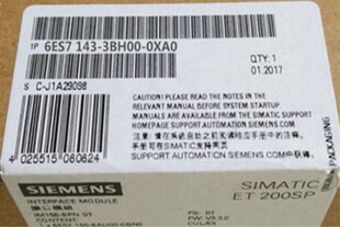 正品 0XA0原装 3BH00 2A6ES71433BH000XA0 8DODC 24V 8DI 1P6ES7143