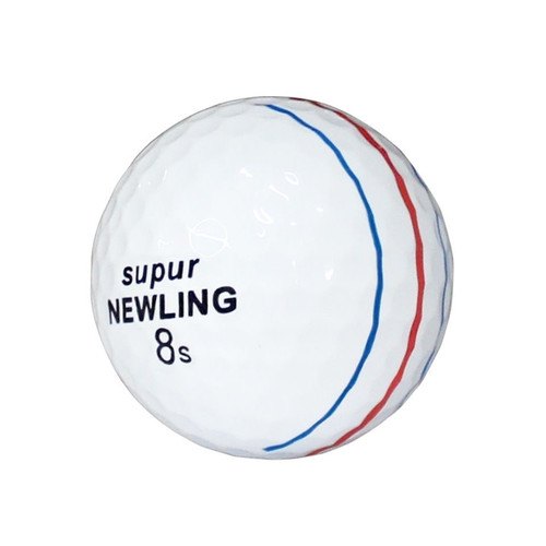 supur NEWLING正品高尔夫二手球三线超远距离瞄准三层比赛下场球