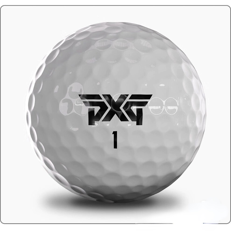 PXG高尔夫球高速性能三层球比赛双色哑光半圆远距球