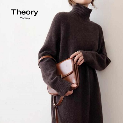 TheoryTommy连衣裙羊毛针织衫