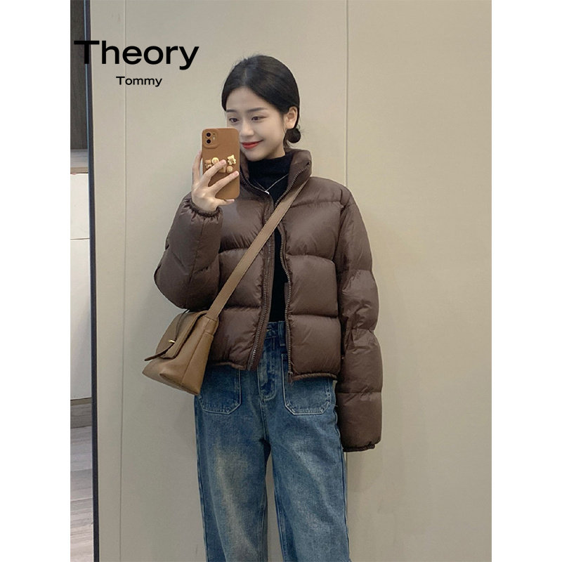 TheoryTommy加厚白鸭绒羽绒服