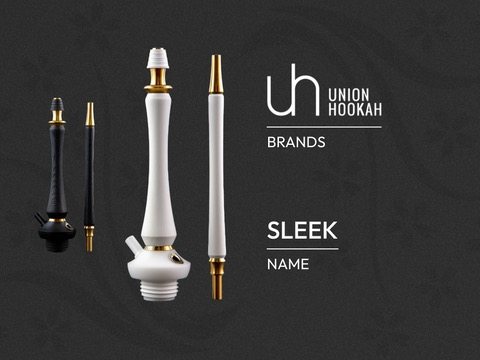 新款俄罗斯 UNION SLEEK HOOKAH  高档水烟套装 酒吧水烟壶
