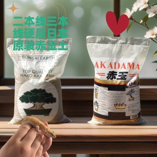 三本线赤玉土大包装颗粒土