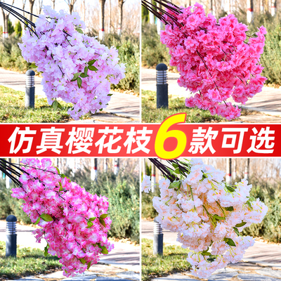 樱花枝桃花装饰树枝花枝