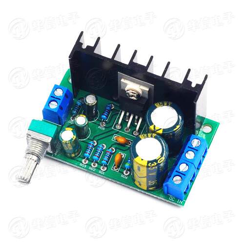 TDA2050单声道功放板音频功率放大器模块1路单电源12-24V5W-120W