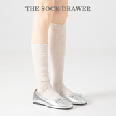 小腿袜夏季 白色长筒袜女花边透气显瘦堆堆袜miu系芭蕾风袜子 薄款