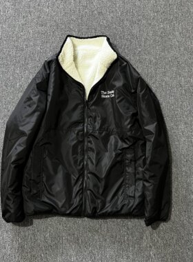 日单，秋冬两面穿加厚保暖立领夹克休闲情侣外套潮WE22WN08-M0001