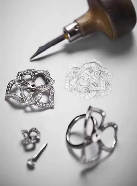 定制镶嵌链接吊坠戒指定制