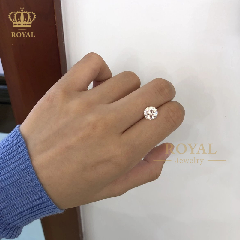 ROYAL珠宝2.01CT钻石GIA圆白裸钻可设计定制情侣表白求婚订婚戒指 珠宝/钻石/翡翠/黄金 裸钻 原图主图