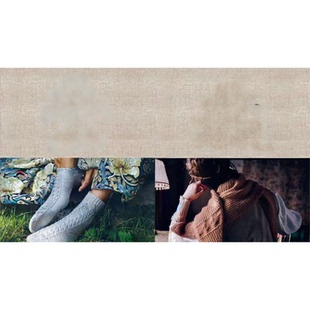 电子图解教程 棒针编织 中文有水印 52周织袜记披肩记合集