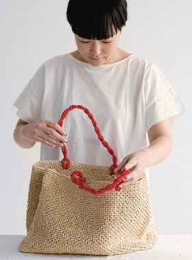 192 日文 Daruma横田 Patterns Note_KN22 包包编织图解教程