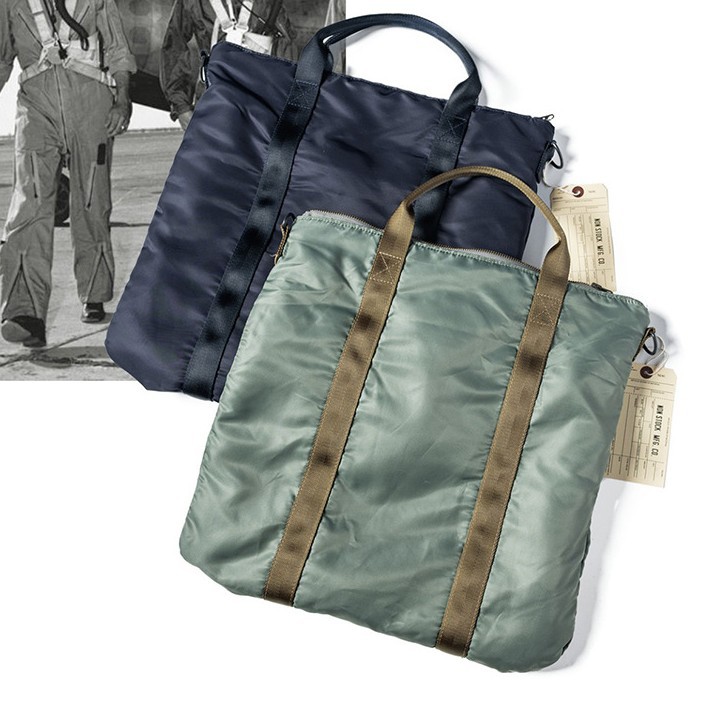 日系Kapital Vintage 1950S Helmet Bag尼龙飞行员头盔包单肩斜背