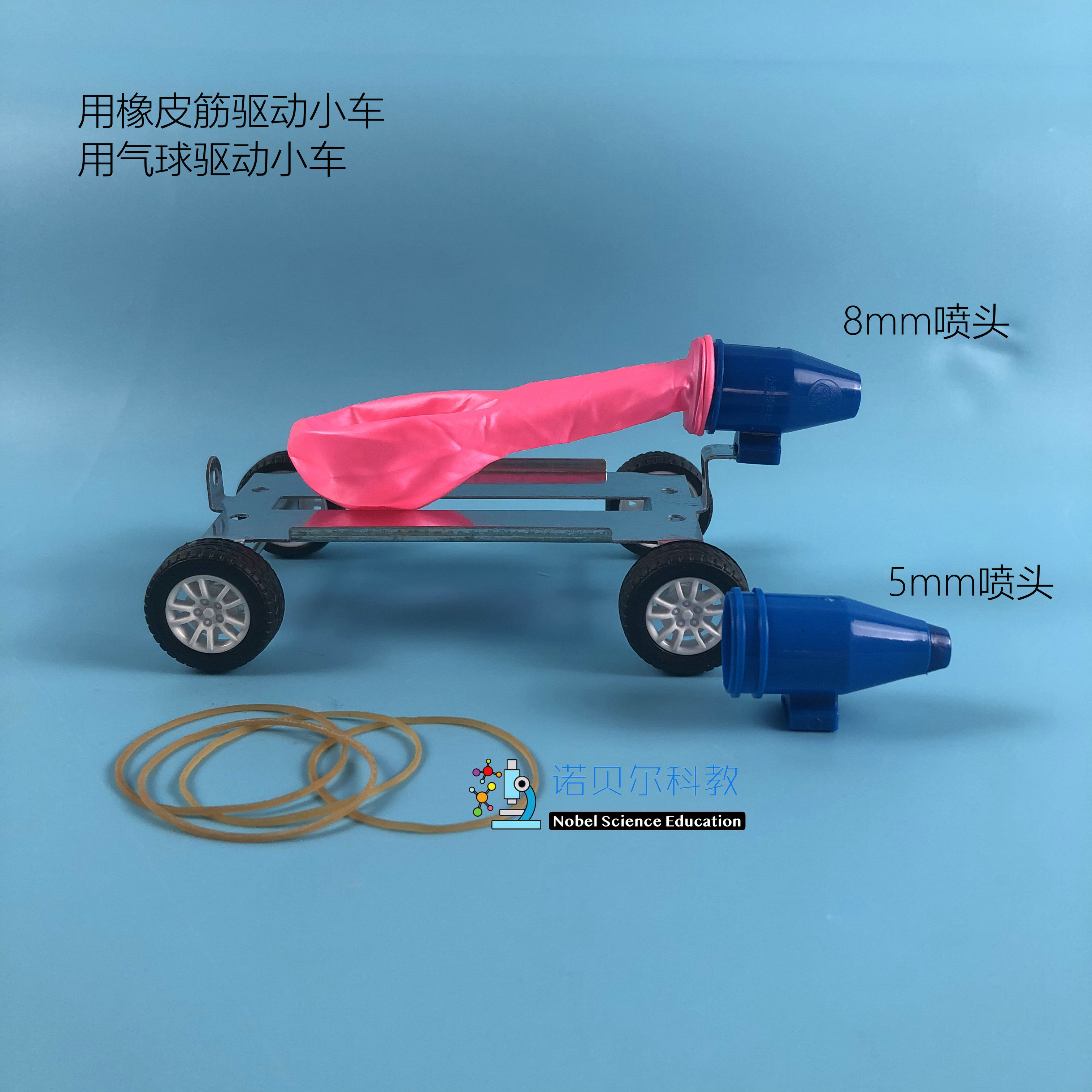 用气球驱动小车实验诺贝尔科教