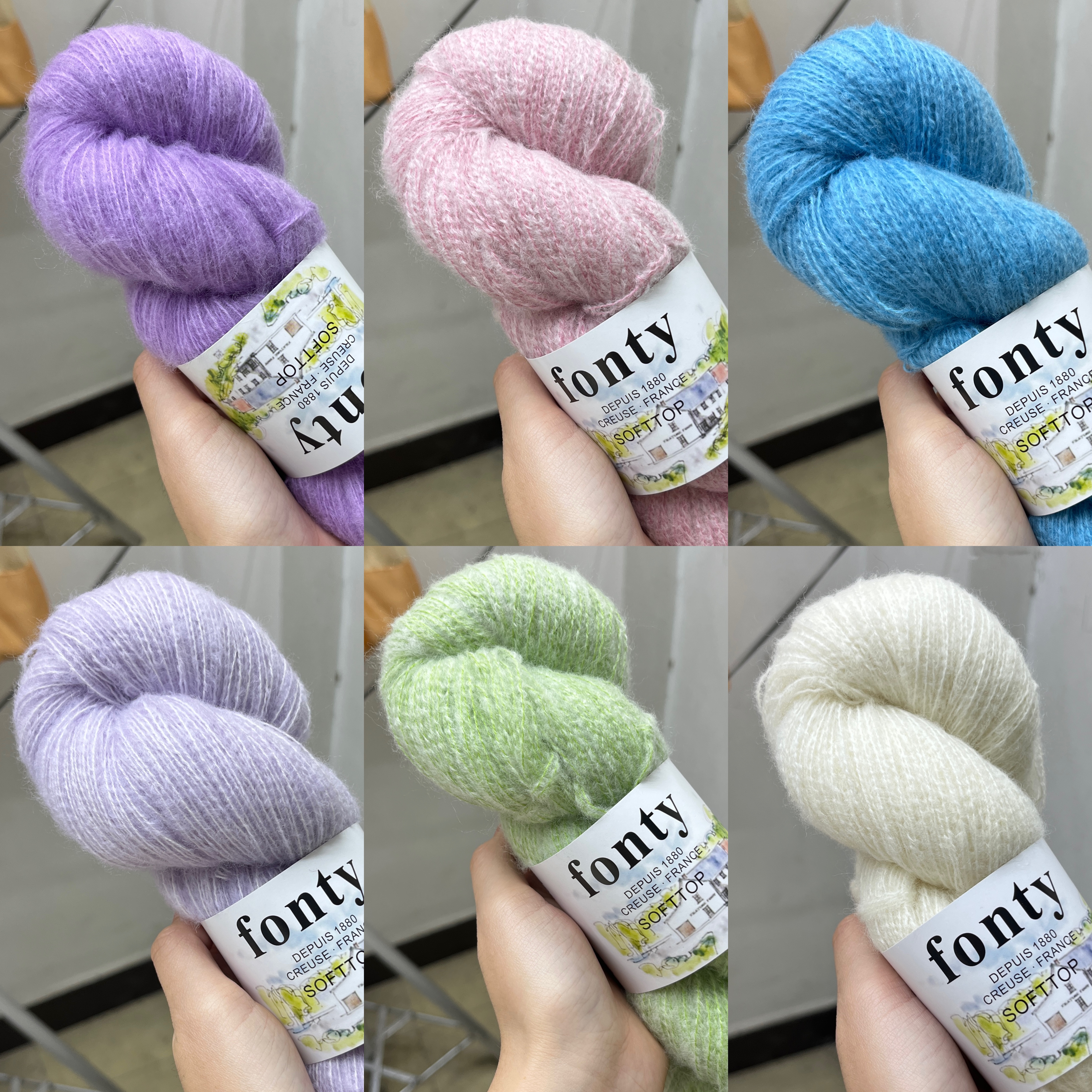 法国纱线fonts进口真丝羊毛拉毛面料柔软细腻超亲肤细腻