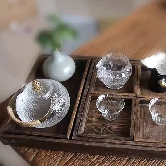 日式实木茶盘烧桐木家用小号托盘简约茶台功夫茶早餐果盘套装茶具,餐饮具,茶盘,淘宝优惠券,粉丝福利购,淘宝优惠卷