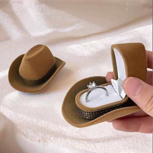 七夕情人节复古趣味礼帽盒