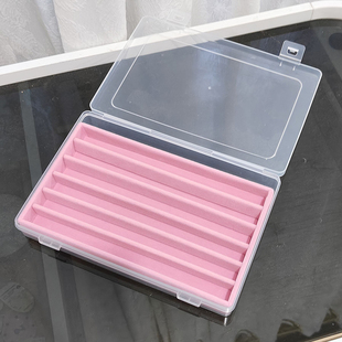 防尘丝绒首饰盒戒指耳钉耳环珠宝收纳盒可重叠项链手镯手链展示盒