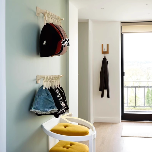 帽子收纳宝宝口水巾方巾收纳神器