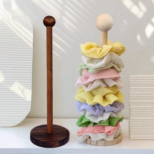 木质大肠发圈头绳发饰鲨鱼夹展架