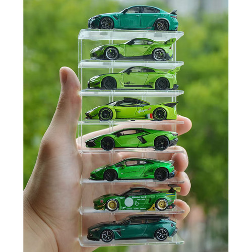 164风火轮儿童合金小汽车收藏架