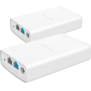 普联TP-LINK TL-E521套装电梯监控无线网桥一对标准PoE供电输入输出5G高速867M双百兆网口1000米免配置12V DC