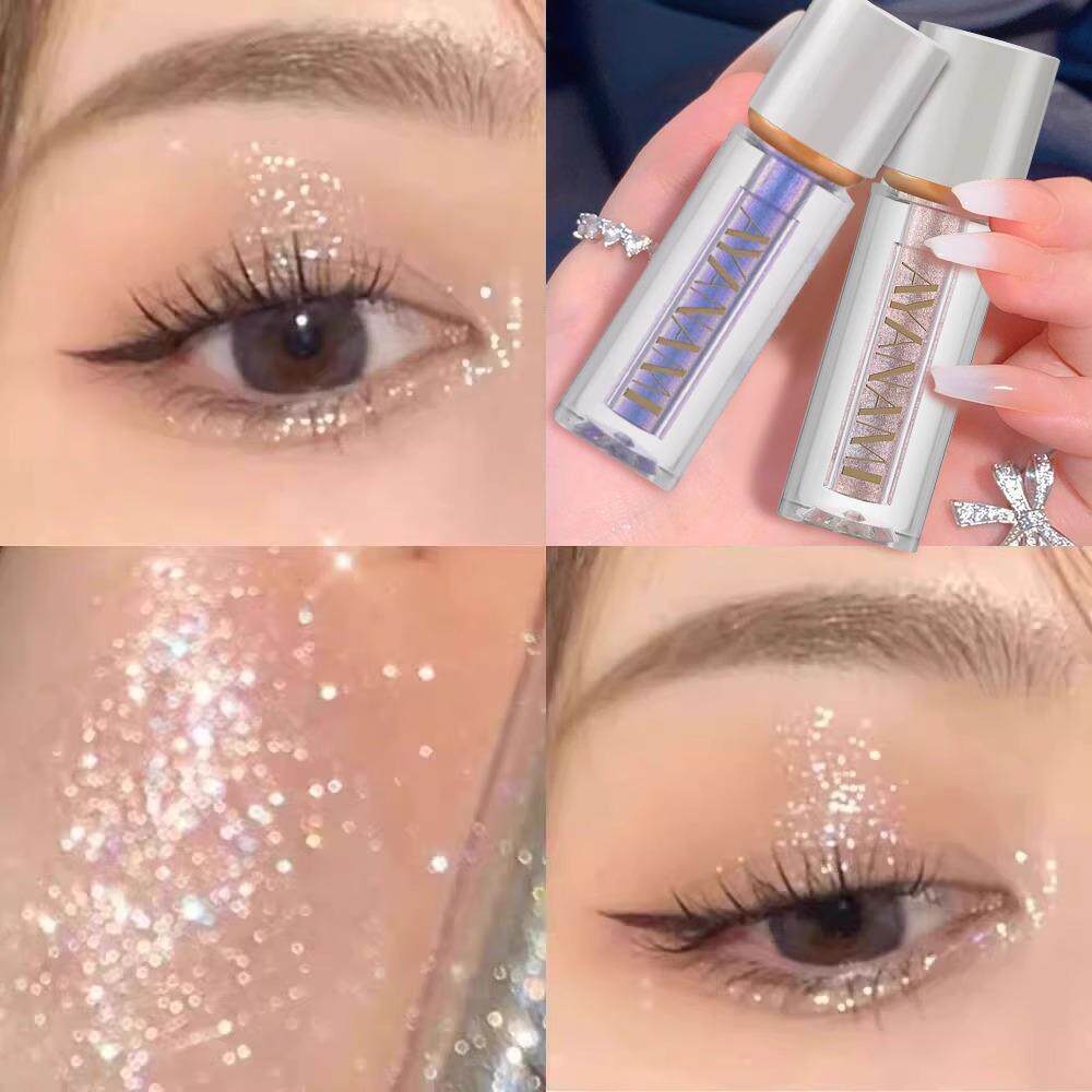 爆款碎钻爆闪液体眼影叠