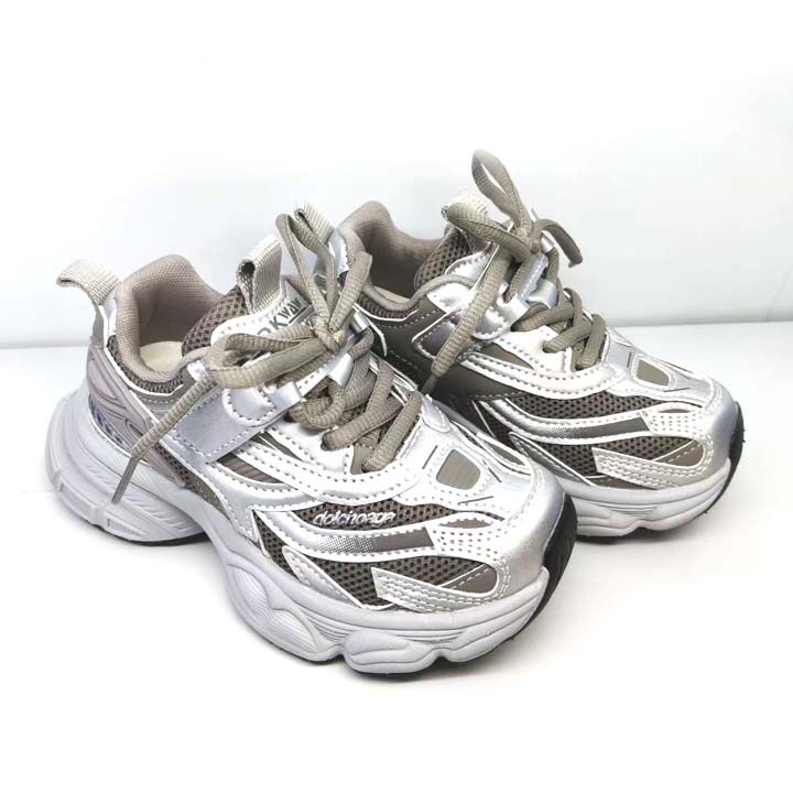 2026春季新款橙子时代童鞋男女童休闲网面运动鞋儿童老爹鞋魔术贴