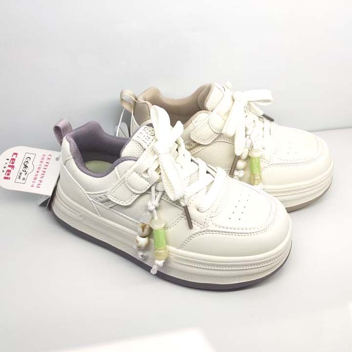 2026春季新款策飞童鞋女童皮面滑板鞋童天儿童运动鞋女孩小白鞋,童鞋/婴儿鞋/亲子鞋,板鞋,淘宝优惠券,粉丝福利购,淘宝优惠卷