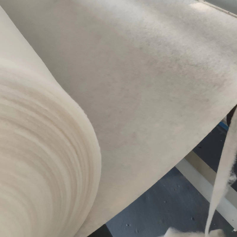 100%纯羊毛絮片填充物