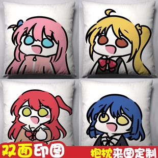孤独摇滚周边抱枕后藤一里手办山田凉喜多郁代动漫长靠垫