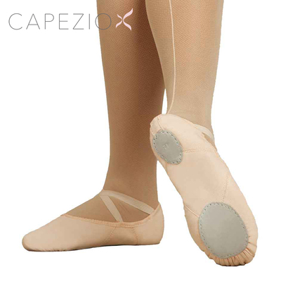 capezio芭蕾舞蹈软底练功鞋