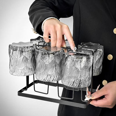 高硼硅耐高温微波玻璃杯套装