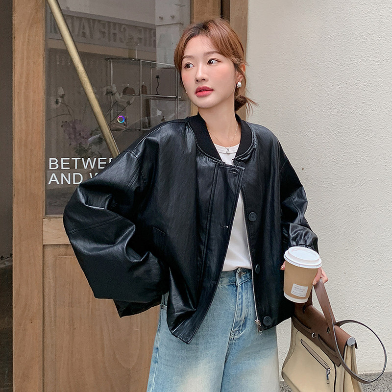 （，大货）短款皮衣外套2D120-F570-P145-K198,女装短外套,2D120