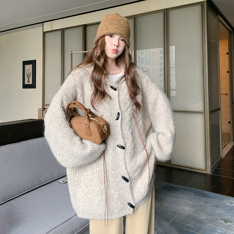 大货0）兔耳朵针织外套2D120-F579-P145-K218,女装短外套,2D120