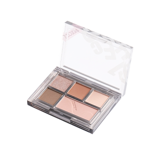 唯资绮梦五色眼影盘初学者爆闪彩妆珠光闪粉大地色新手官方旗舰ZB