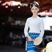 多款 小清新打折处理 合集 休闲日常傣族服装 沙芭利