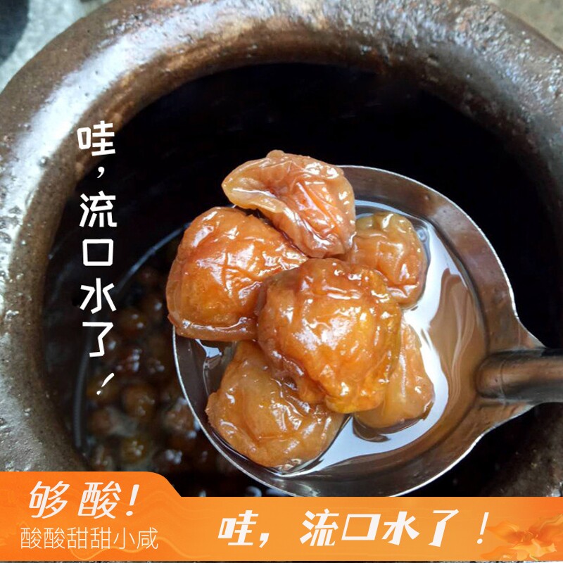 原味干湿酸甜话梅手工腌制 配料干净孕妇梅调味青梅开胃 很酸包邮