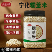 福建宁化软糯薏米仁新货农家小粒薏苡仁五谷杂粮红豆熬粥材料720g