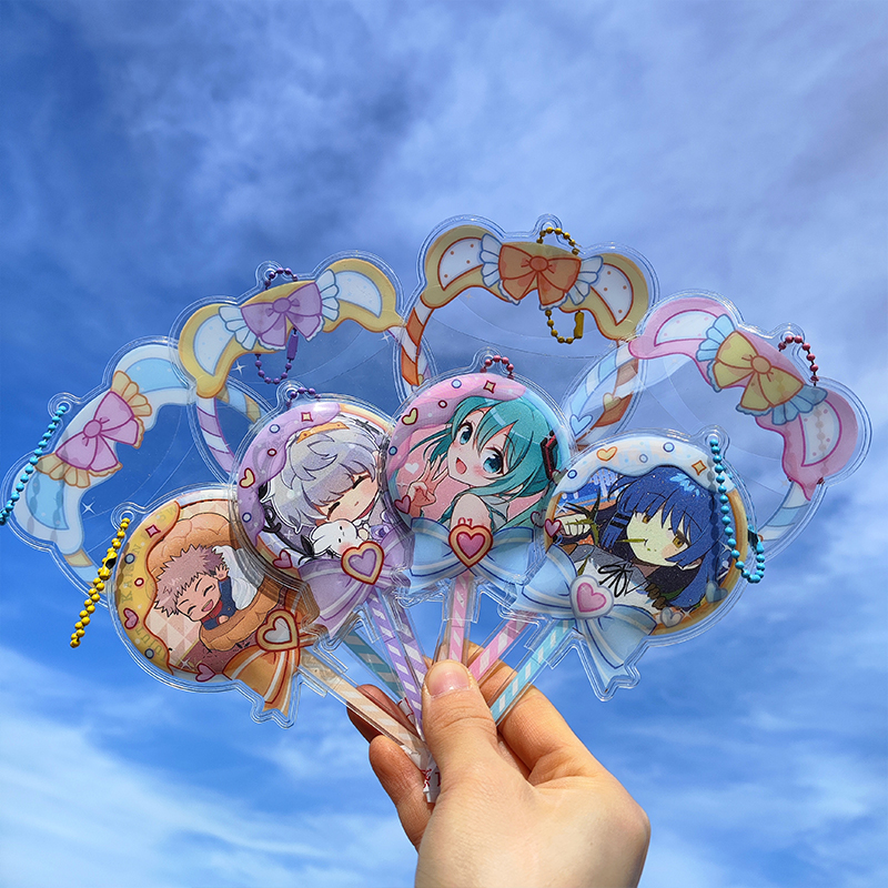 棒棒糖吧唧套谷美道具