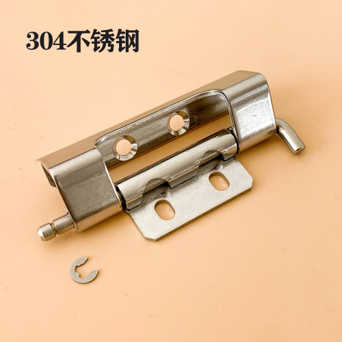 海坦CL283-1-2-4不锈钢焊接铰链  机械设备箱柜体暗装合页